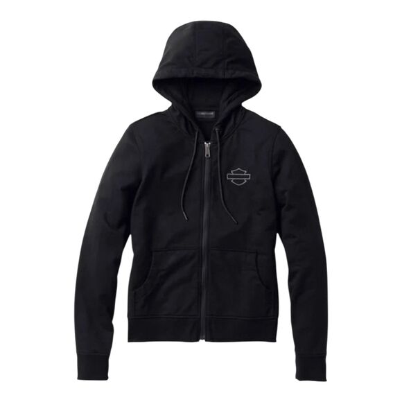 Harley Davidson Leather Jacket Motorcycle Womens Large Potomac 3-In-1 - Picture 3 of 14